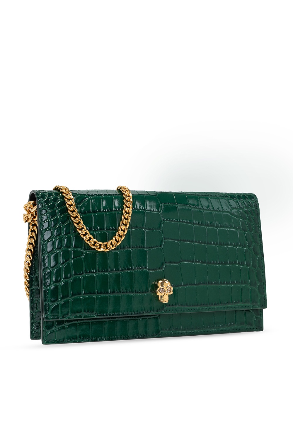 SchaferandweinerShops SX - Green 'Skull Medium' shoulder bag
